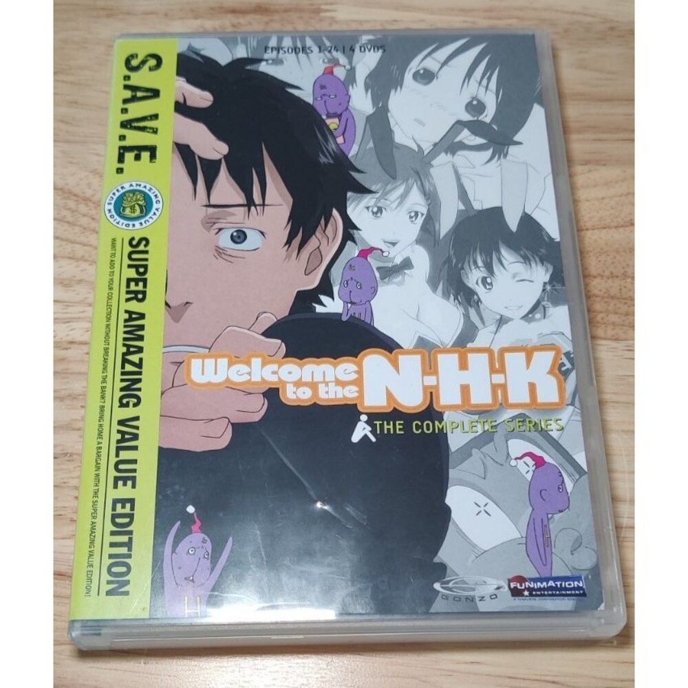 Welcome to the N-H-K: The Complete Series (DVD, 2010) '06 ANIME-Japanese